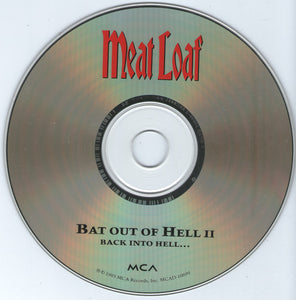 Meat Loaf : Bat Out Of Hell II: Back Into Hell (CD, Album, Club)