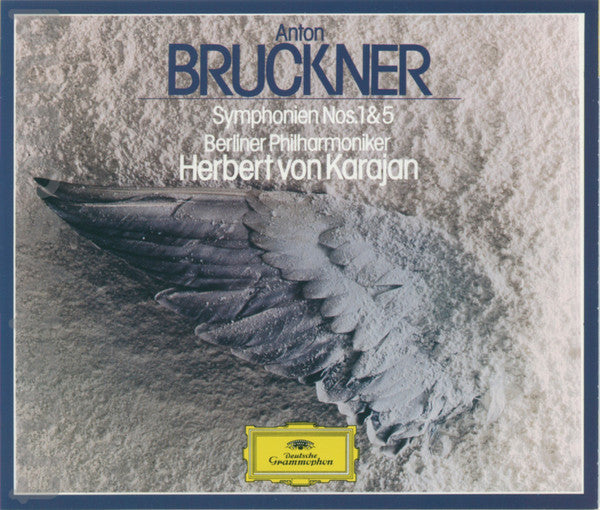 Anton Bruckner, Berliner Philharmoniker, Herbert von Karajan : Symphonien Nos. 1 & 5 (2xCD, Comp)