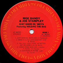 Load image into Gallery viewer, Moe Bandy &amp; Joe Stampley : Just Good Ol' Boys Featuring Holding The Bag (LP, Album, Ter)
