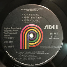 Load image into Gallery viewer, Elton John : Friends (Original Soundtrack Recording) (LP, Album, RE, RM)
