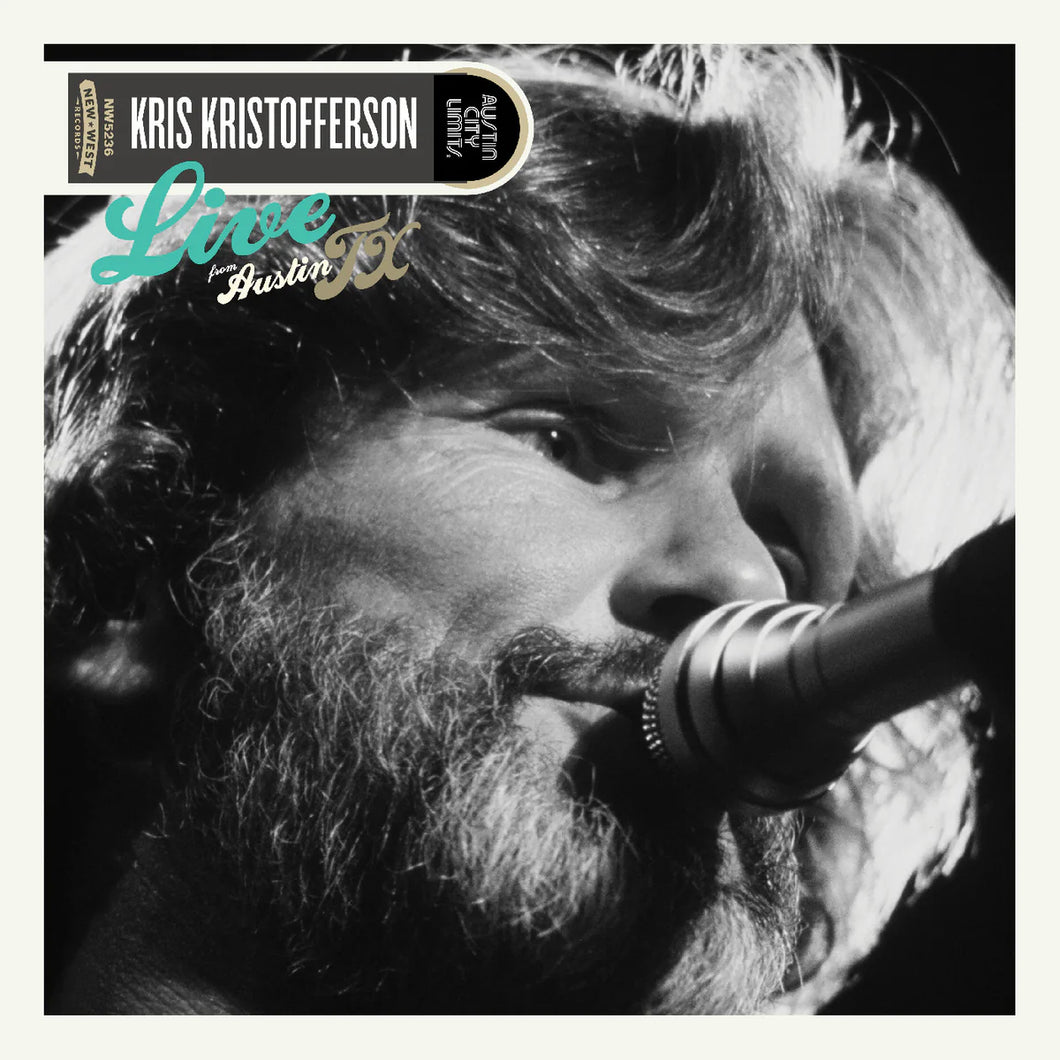 Kris Kristofferson - Live From Austin TX (Here Comes That Rainbow Splatter Vinyl)