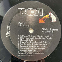 Load image into Gallery viewer, John Denver : Spirit (LP, Album, RE)
