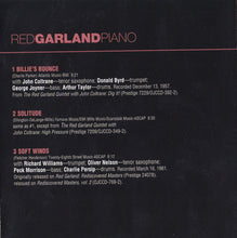 Load image into Gallery viewer, Red Garland Quintets* Featuring John Coltrane : The Best Of The Red Garland Quintets (CD, Comp)
