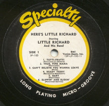 Load image into Gallery viewer, Little Richard : Here&#39;s Little Richard (LP, Album)
