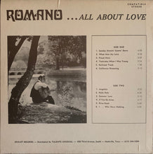 Laden Sie das Bild in den Galerie-Viewer, Romano (19) : ...All About Love (LP, Album)
