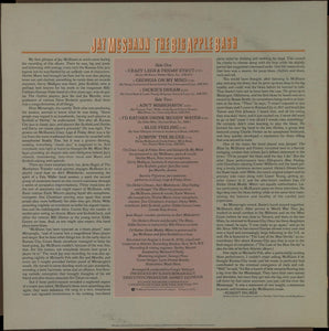 Jay McShann : The Big Apple Bash (LP, Album, PR )