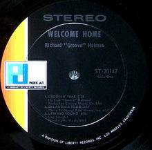 Load image into Gallery viewer, Richard &quot;Groove&quot; Holmes : Welcome Home (LP, Album, Gat)
