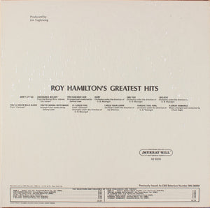 Roy Hamilton (5) : Roy Hamilton's Greatest Hits (LP, Comp, RE)