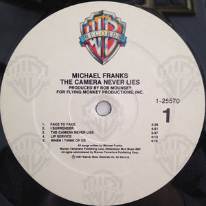 Michael Franks : The Camera Never Lies (LP, Album, All)