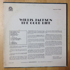 Willis Jackson : The Good Life (LP, Album, Mono)