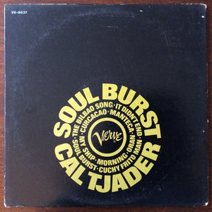 Cal Tjader : Soul Burst (LP, Album, Gat)