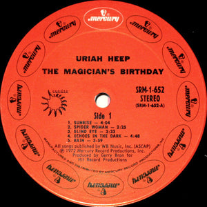 Uriah Heep : The Magician's Birthday (LP, Album, Pit)