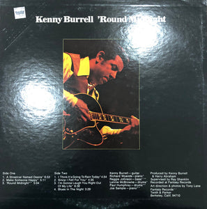Kenny Burrell : 'Round Midnight (LP, Album, Promo)