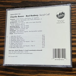 Charlie Rouse, Red Rodney : Social Call (CD, Album, RE)