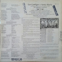 Laden Sie das Bild in den Galerie-Viewer, Alfonso X El Sabio, The Waverly Consort, Michael Jaffee : Las Cantigas de Santa Maria (LP, Album)
