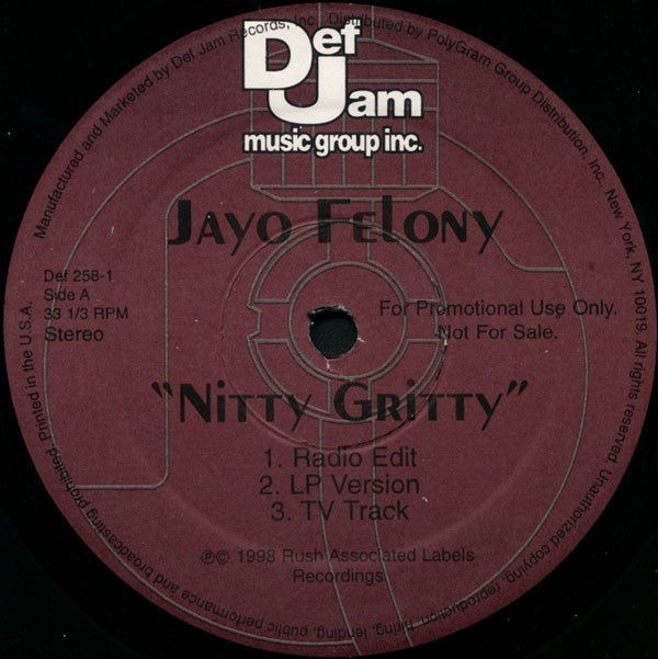 Jayo Felony : Nitty Gritty (12