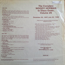 Laden Sie das Bild in den Galerie-Viewer, Woody Herman : In Disco Order, Volume 25 (LP, Comp, Mono, Unofficial)
