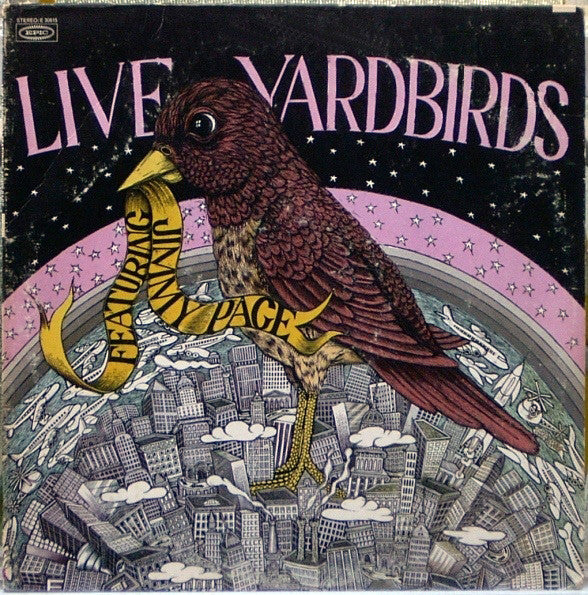 The Yardbirds : Live Yardbirds (Featuring Jimmy Page) (LP, Album)