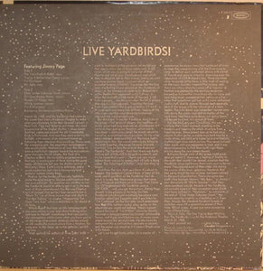 The Yardbirds : Live Yardbirds (Featuring Jimmy Page) (LP, Album)