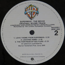 Charger l&#39;image dans la galerie, John Williams (4) : Superman The Movie (Original Sound Track) (2xLP, Album, Mon)
