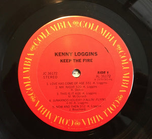 Kenny Loggins : Keep The Fire (LP, Album, Ter)