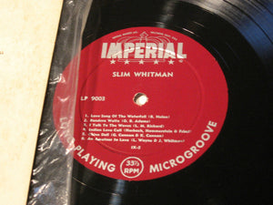 Slim Whitman : Favorites (LP, Mar)