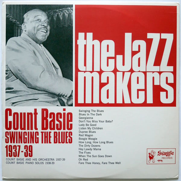 Count Basie : Swinging The Blues 1937-39 (LP, Comp, Mono)