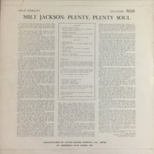 Charger l&#39;image dans la galerie, Milt Jackson : Plenty, Plenty Soul (LP, Album, Mono, Dee)

