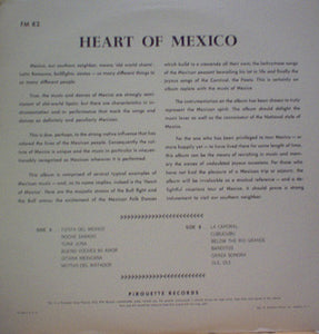 Unknown Artist : Heart Of Mexico (LP, Album)