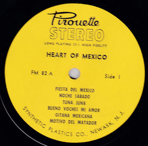 Unknown Artist : Heart Of Mexico (LP, Album)