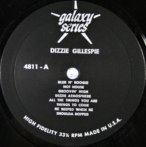 Dizzy Gillespie And His Orchestra : Dizzy Gillespie And His Original Orchestra (LP, Album, Bla)