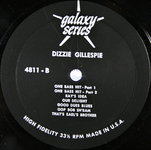Dizzy Gillespie And His Orchestra : Dizzy Gillespie And His Original Orchestra (LP, Album, Bla)