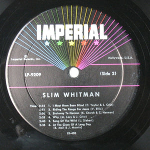 Slim Whitman : Heart Songs & Love Songs (LP, Album, Mono)