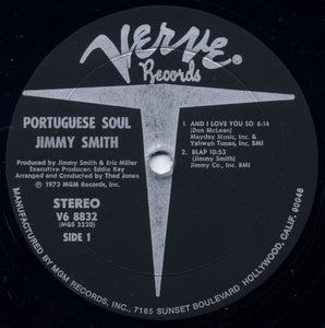 Jimmy Smith : Portuguese Soul (LP, Album)