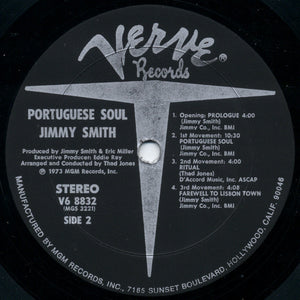 Jimmy Smith : Portuguese Soul (LP, Album)