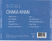 Load image into Gallery viewer, Chaka Khan : S.O.U.L. (CD, Album)
