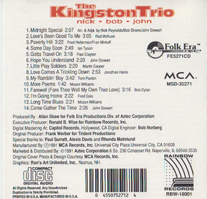 The Kingston Trio* : Nick - Bob - John (CD, Album)
