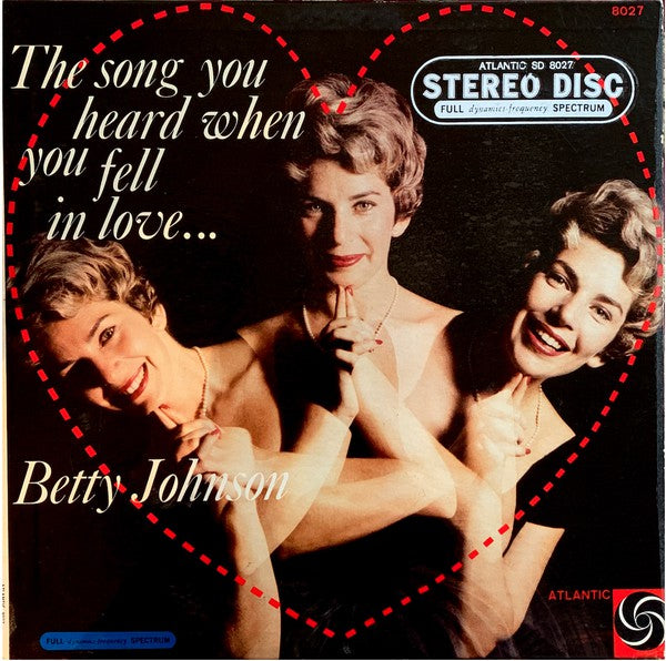 Betty Johnson : The Song You Heard When You Fell In Love . . . (LP, Album)