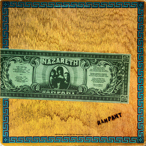 Nazareth (2) : Rampant (LP, Album, Mon)