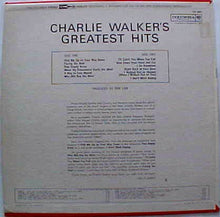 Charger l&#39;image dans la galerie, Charlie Walker (2) : Charlie Walker&#39;s Greatest Hits (LP, Comp)
