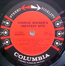 Laden Sie das Bild in den Galerie-Viewer, Charlie Walker (2) : Charlie Walker&#39;s Greatest Hits (LP, Comp)
