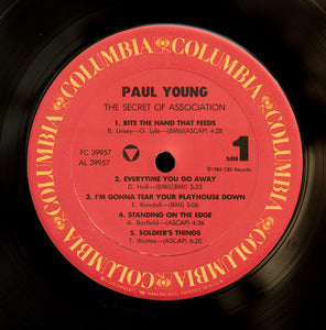 Paul Young : The Secret Of Association (LP, Album, Car)