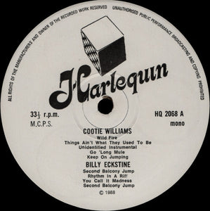 Billy Eckstine And Cootie Williams : Rhythm In A Riff (LP, Album, Mono)