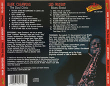 Load image into Gallery viewer, Hank Crawford / Leo Wright : The Soul Clinic / Blues Shout (CD, Comp, RP)
