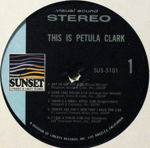 Petula Clark : This Is Petula Clark ! (LP, Album)
