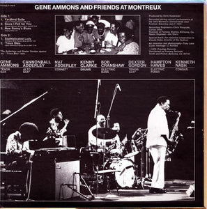 Gene Ammons : Gene Ammons And Friends At Montreux (LP, Album)
