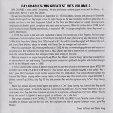 Load image into Gallery viewer, Ray Charles : His Greatest Hits Vol. 2 (CD, Comp, RM)
