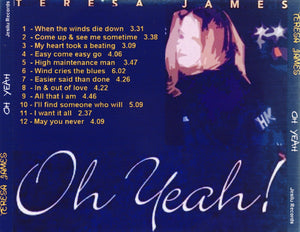 Teresa James : Oh Yeah! (CD, Album)
