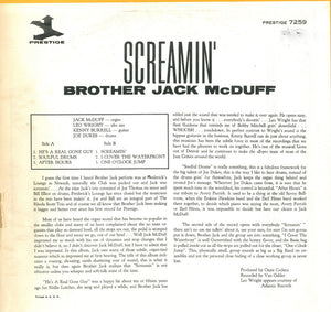 Jack McDuff* : Screamin´ (LP, Album, RE)