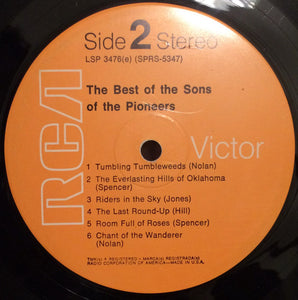 The Sons Of The Pioneers : The Best Of The Sons Of The Pioneers (LP, Comp, RE)